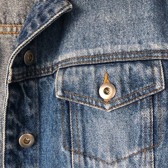 Rubbish Juniors XL Distressed Light Wash Jean Denim Jacket - Picture 2 of 5